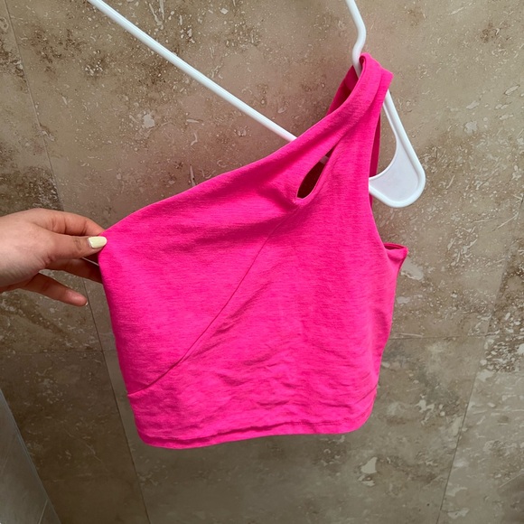 Beyond Yoga One Shoulder Spacedye Top - Picture 5 of 6